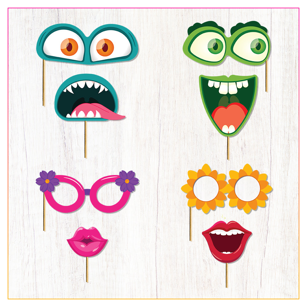 Birthday Photo Booth Props 21 PCs