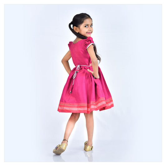 festive party wear kids frock