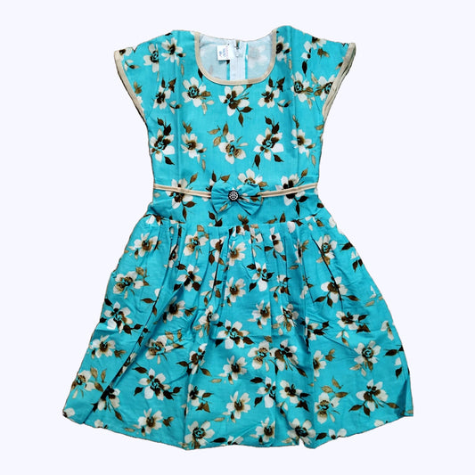 Soft Cotton Frock for Toddler Girls – Comfortable Kids Cotton Dress