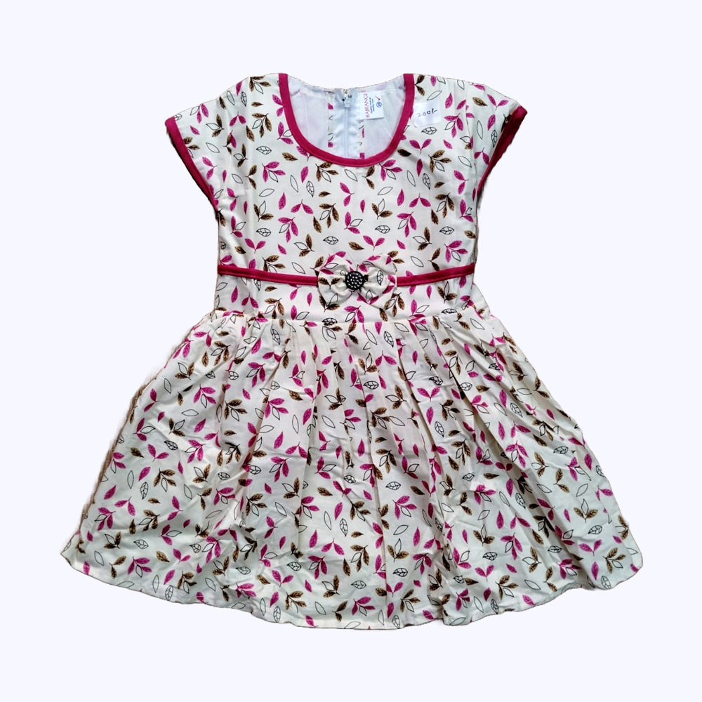 Cotton Frock Design for Baby Girl – Festive Ready