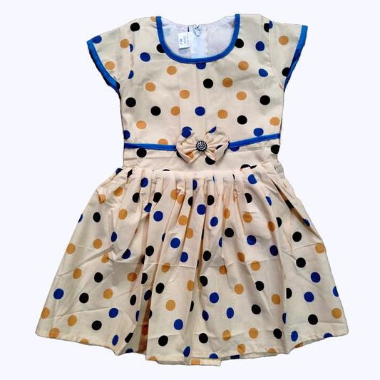 Pure Cotton Frock for Kids – Soft Summer Dress for Girls