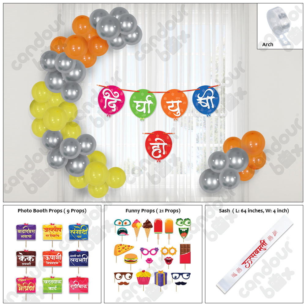 birthday decoration items 37 Pcs