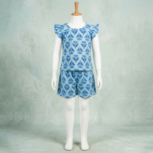 soft breathable kids outfit summer cotton