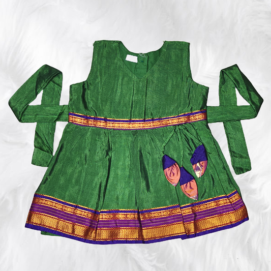 traditional photoshoot dress baby girl