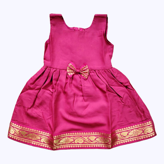 Pure Cotton Daily Wear Dress for Girls – Soft & Simple
