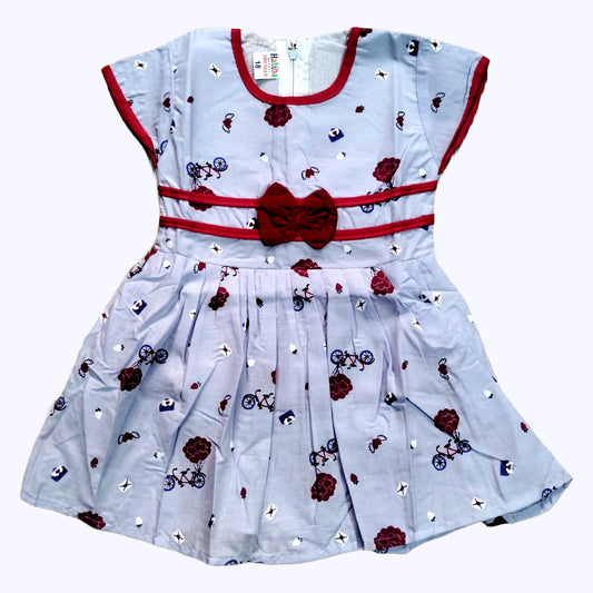 Cotton Daily Wear Dress for Girls – Lightweight Summer Outfit