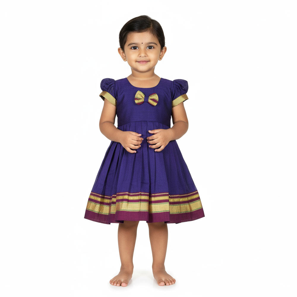 Beautiful Irkal Frocks with Traditional Charm