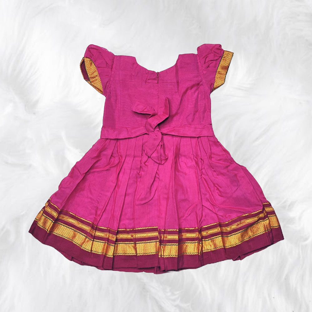 Graceful Irkal Frocks with Timeless Appeal