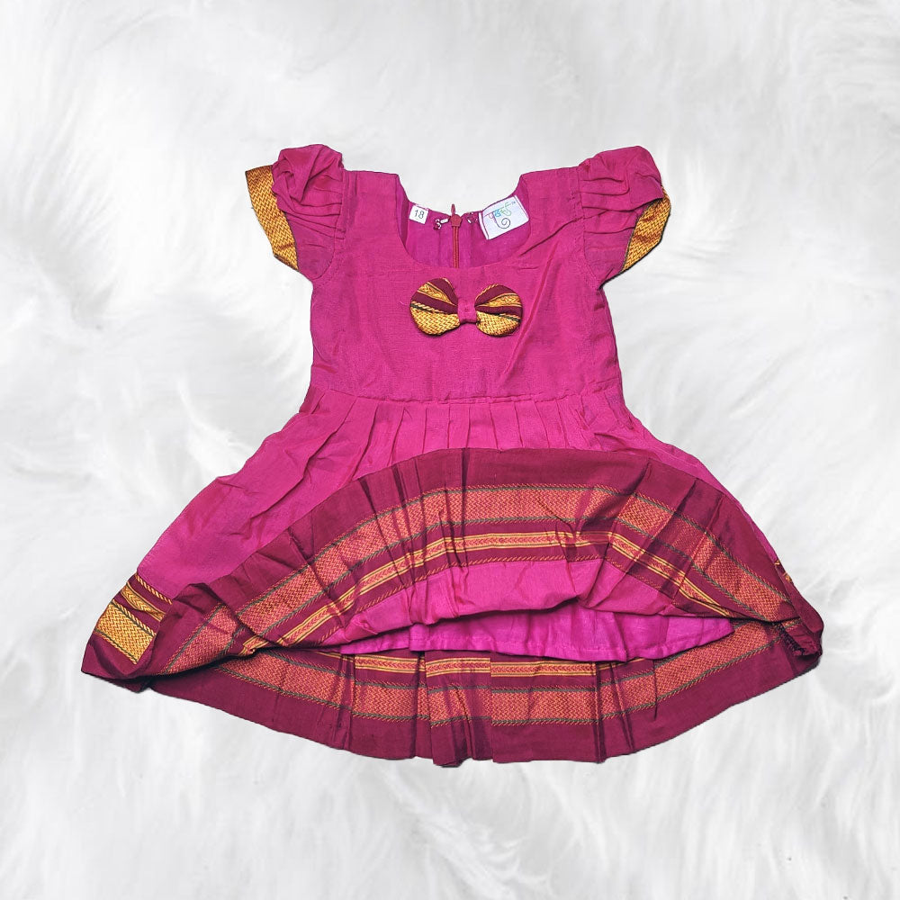 Graceful Irkal Frocks with Timeless Appeal