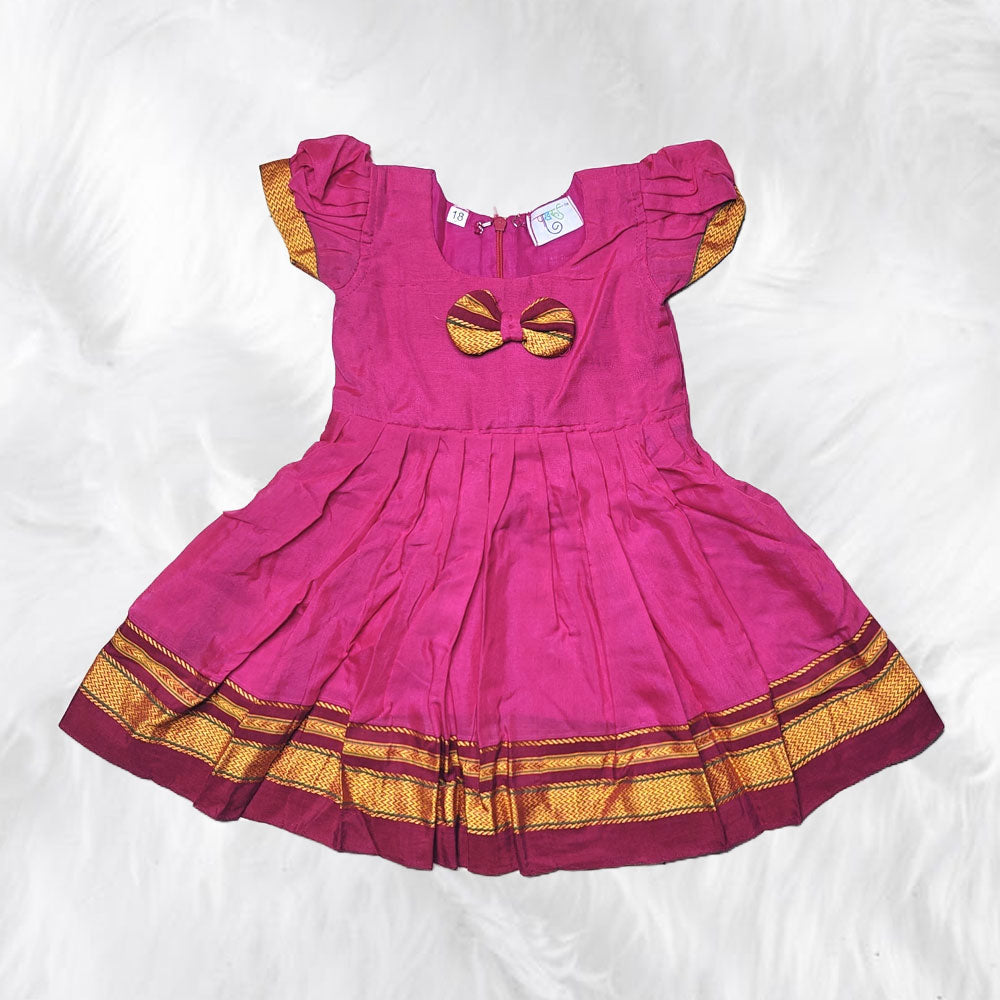 Graceful Irkal Frocks with Timeless Appeal