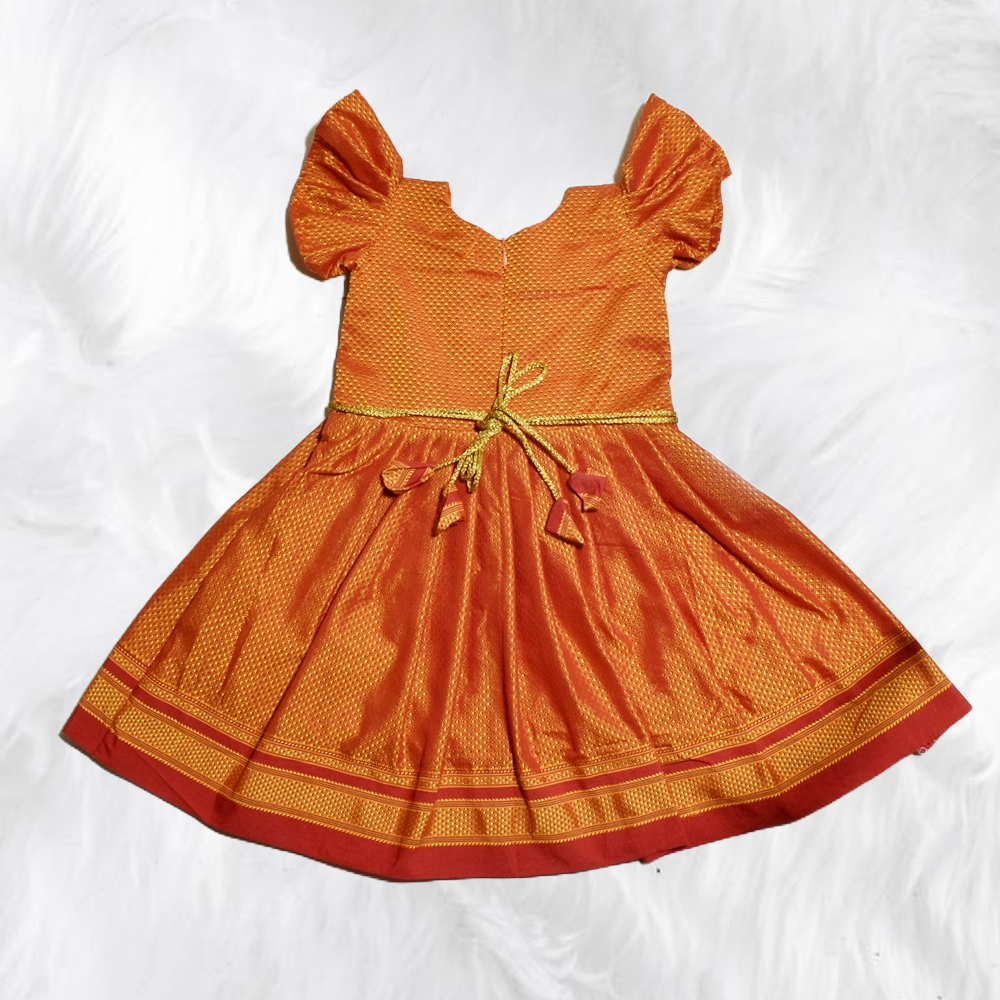 Graceful Khun Frocks with Unique Side Lace Design