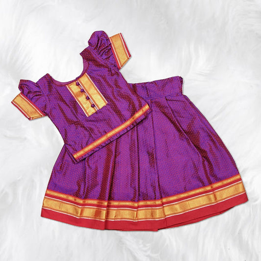 Traditional Maharashtrian Khan Parkar Polka for Newborns
