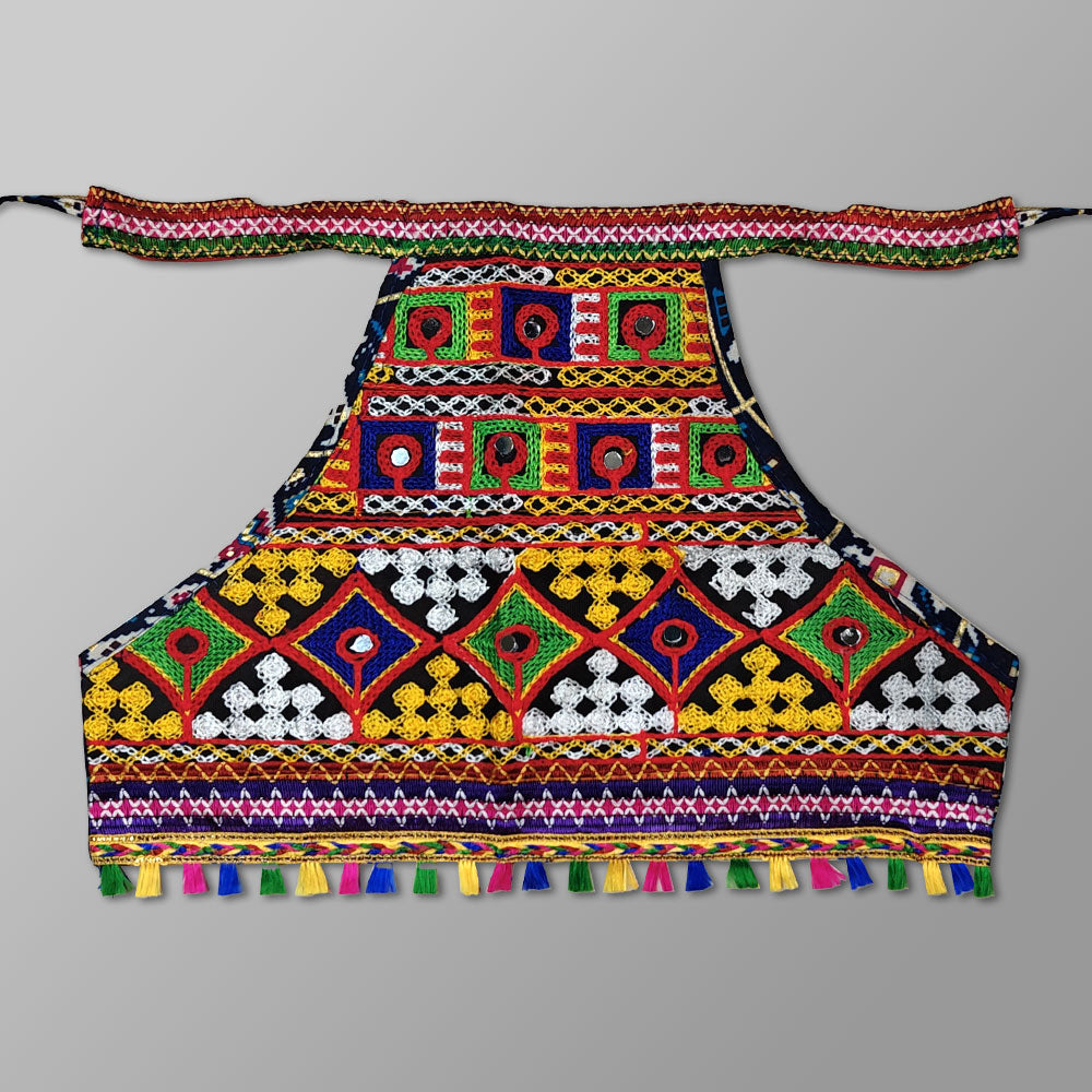 Navy Blue Garba Dress – Patola Style Garba Costume for Navratri