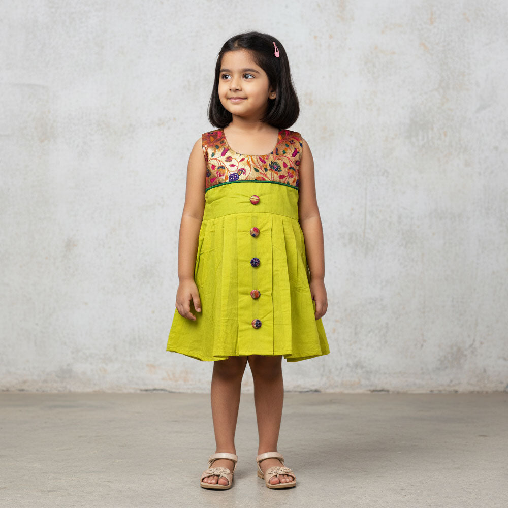 Saree Frock for Girls – Wedding & Party Wear Traditional Dress