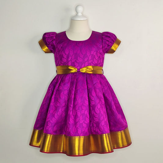 traditional frock for baby girl photoshoot