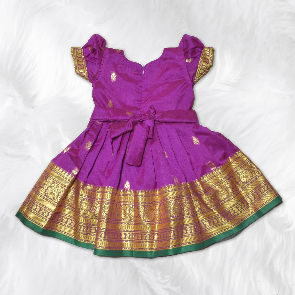 Vibrant Traditional Frock for Kids – Perfect for Celebrations