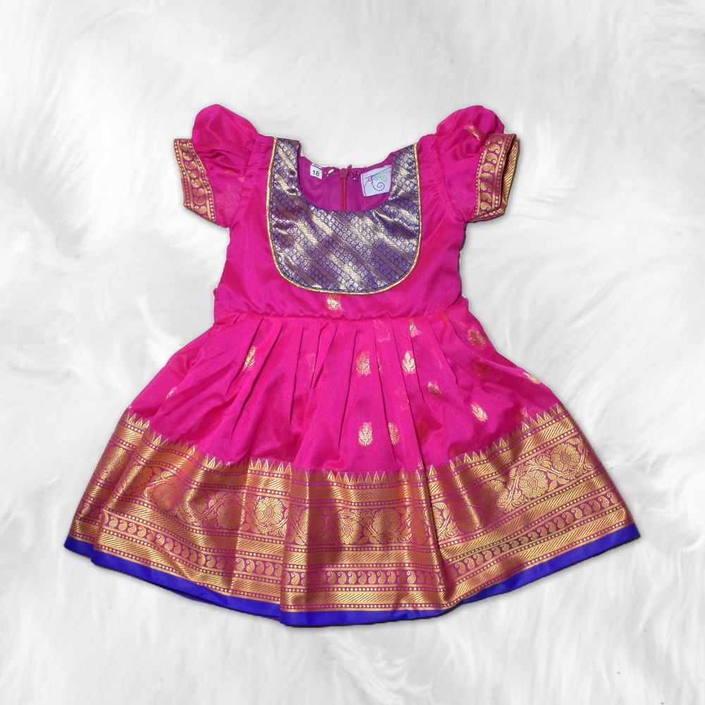 Royal Traditional Frock Design for Kids – Wedding Ready