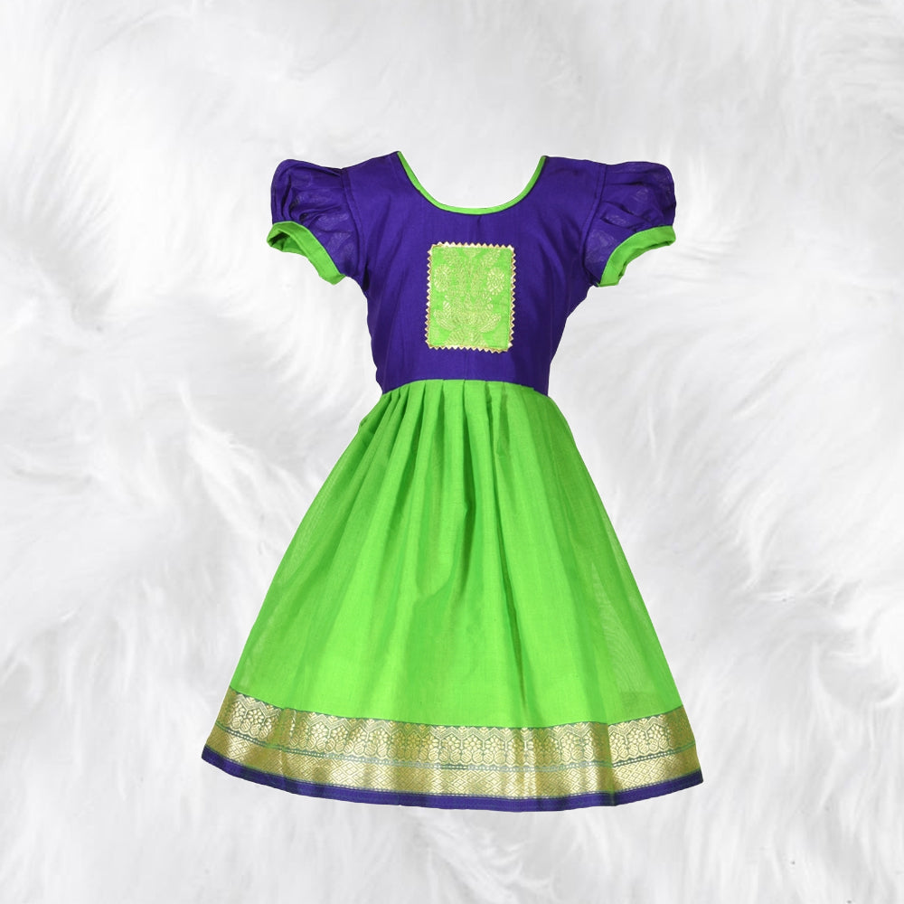Paithani Frocks - Ethnic Elegance