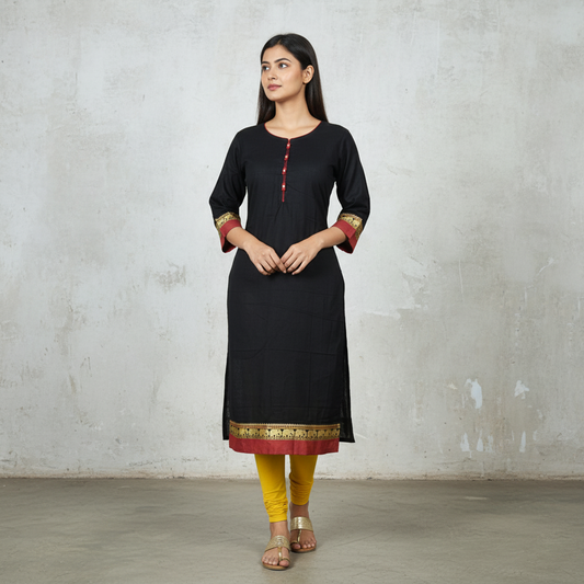 Narayanpeth Mother Daughter Dress – Perfect for Traditional Matching Outfits