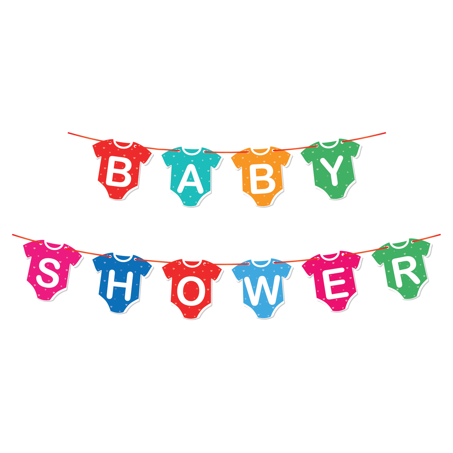 Baby Shower Banner in English