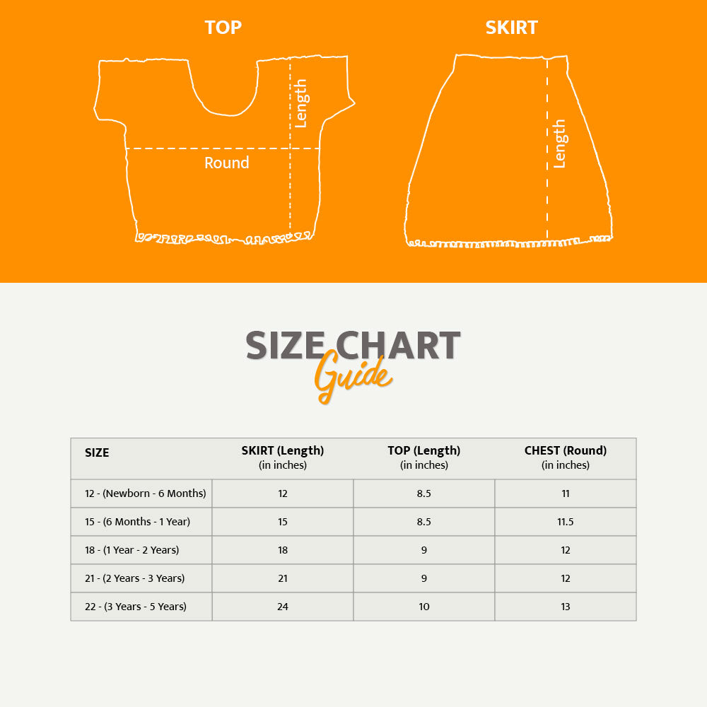 White Radha Dress – Mirror Pattern Radha Ka Dress for Kids