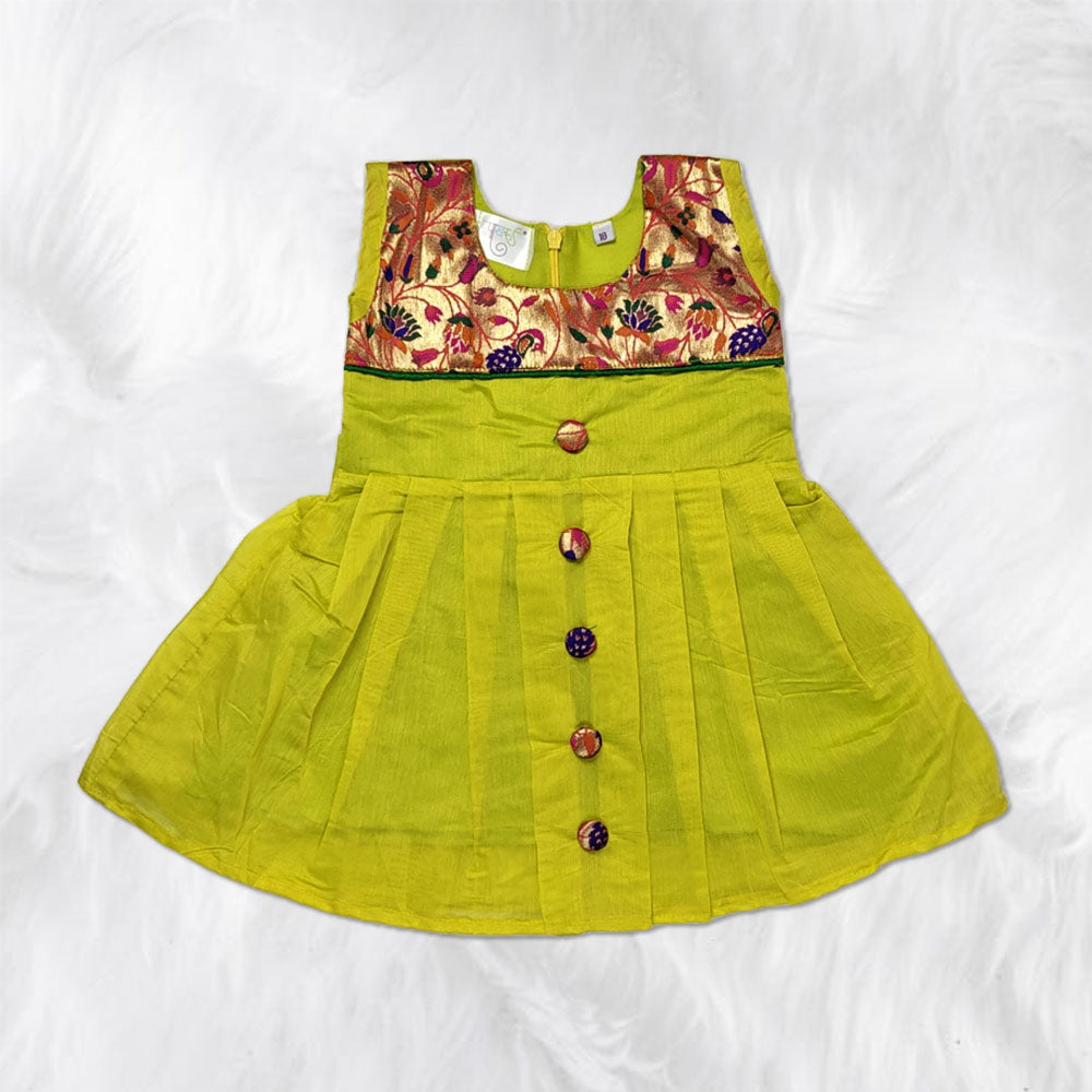 Saree Frock for Girls – Wedding & Party Wear Traditional Dress
