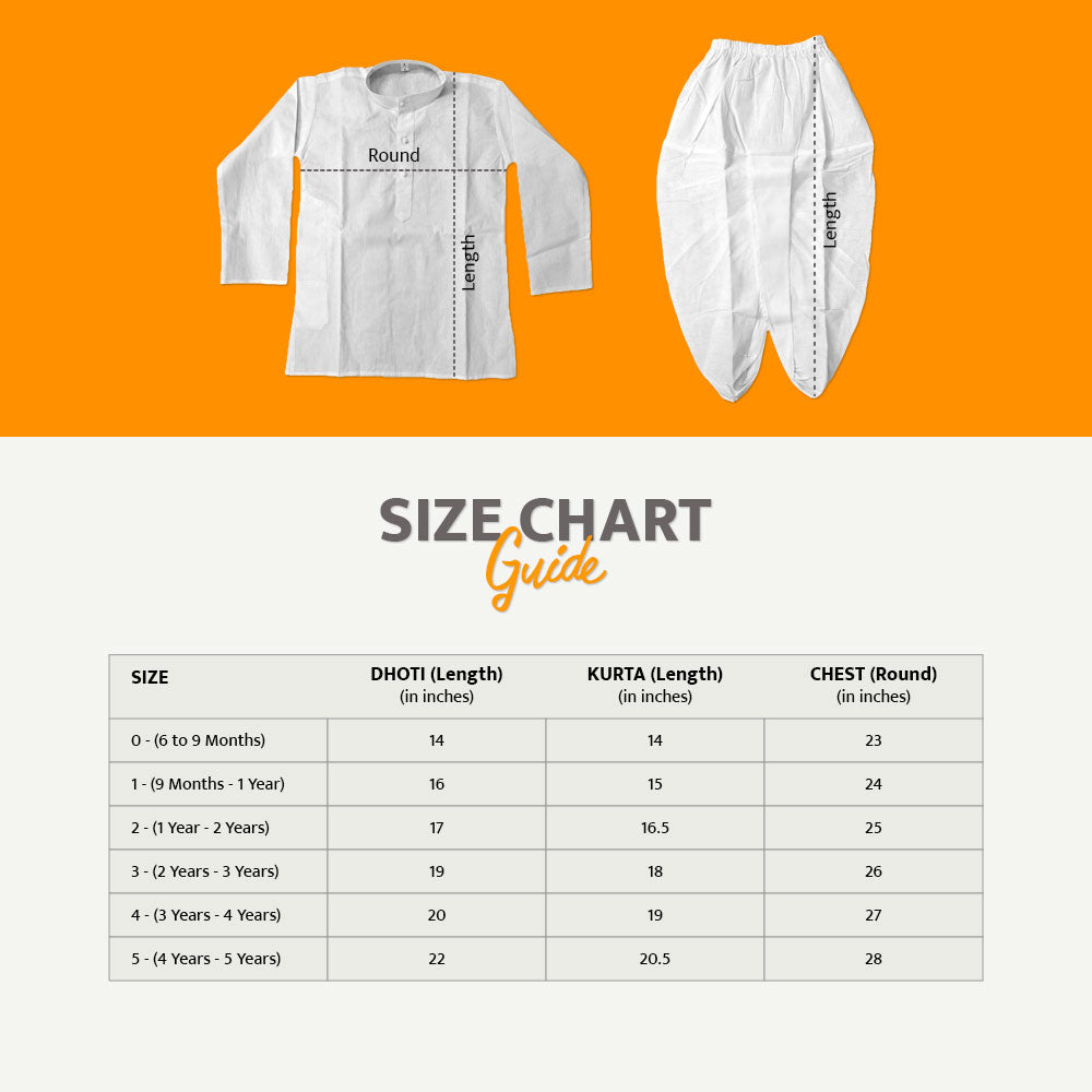 Traditional Varkari Dress Set for Kids