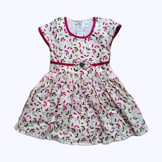 Cotton Frock Design for Baby Girl – Festive Ready