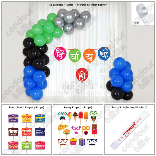birthday decoration items 37 Pcs