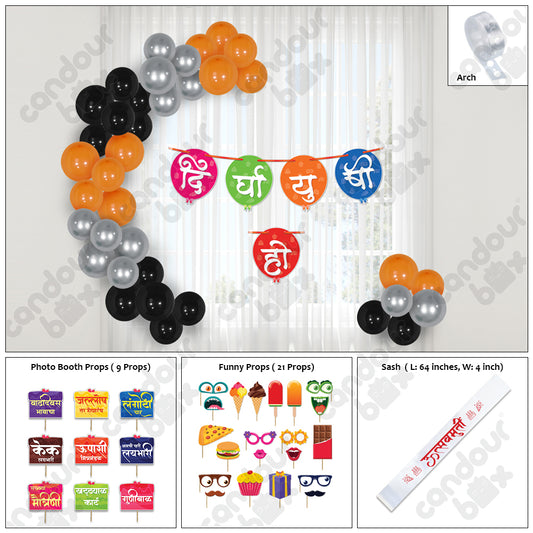 birthday decoration items 37 Pcs