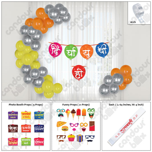 birthday decoration items 37 Pcs