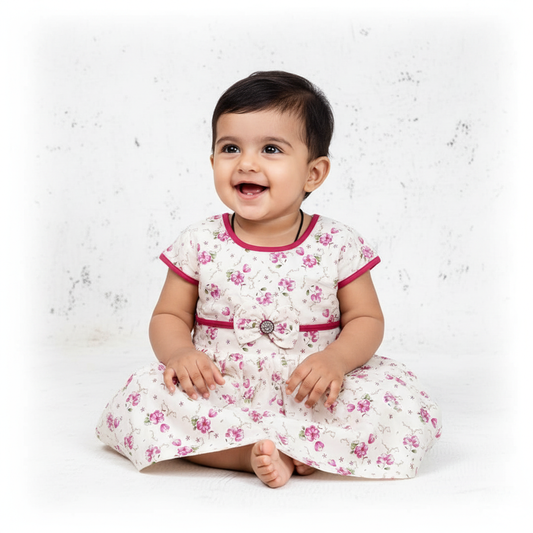 Kids Cotton Frocks – Soft Cotton Summer Dress for Toddler Girls