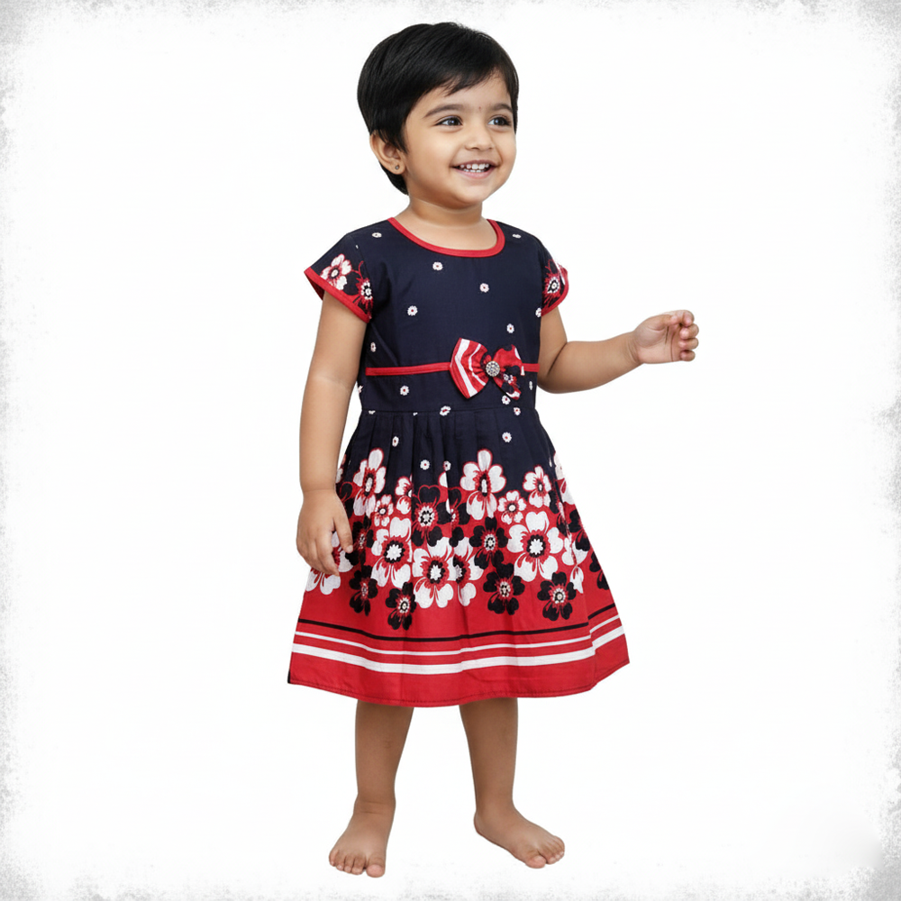 Baby Girl Frock Online – Soft Cotton Daily Wear Dress