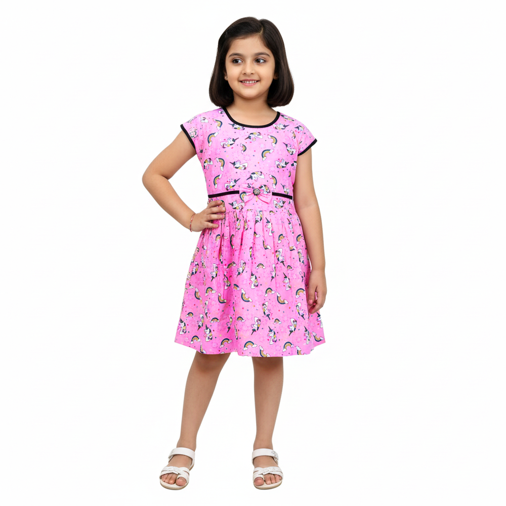 Designer Cotton Frock for Girls – Trendy Party & Festive Wear