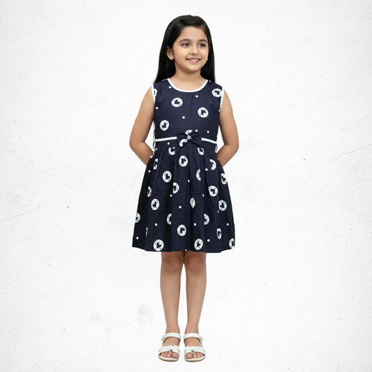 Cotton Frock for Girls – Indian Designer Daily Dress | Pakharooo
