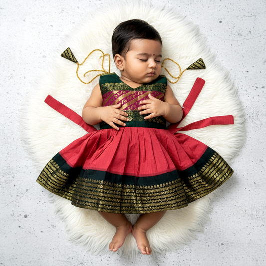 Soft Cotton Frock for Baby Girls