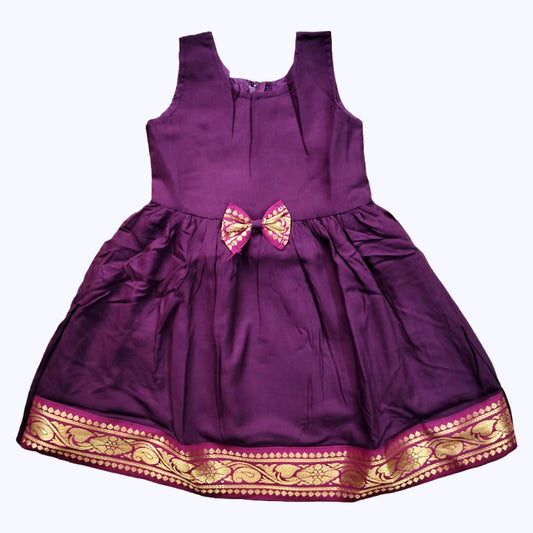 Traditional Cotton Frock Dress for Baby Girls