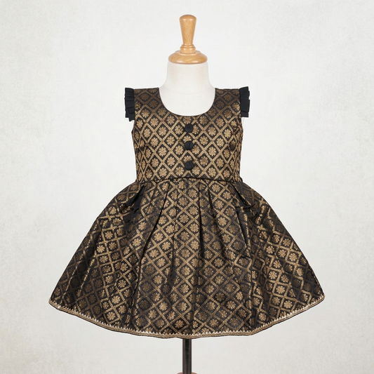 comfortable ethnic baby dress