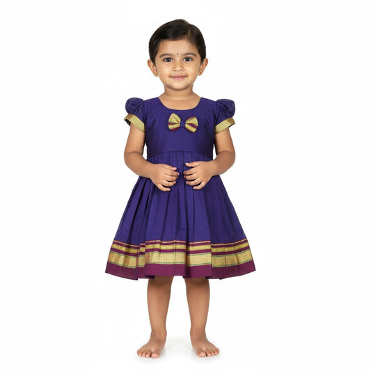 Beautiful Irkal Frocks with Traditional Charm
