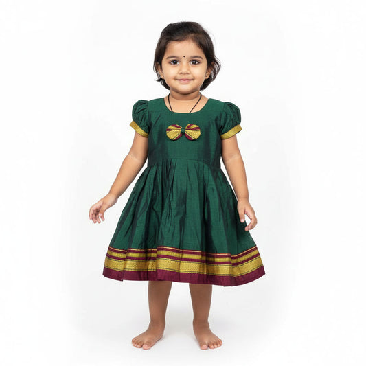 Charming Irkal Frocks with Classic Elegance
