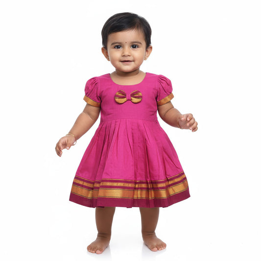 Graceful Irkal Frocks with Timeless Appeal