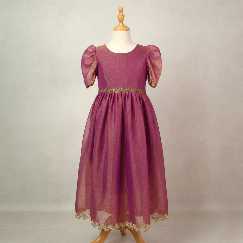 semi silk long gown for girls wedding and festival wear
