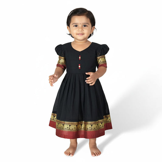 Adorable Narayanpeth Frocks for Kids – Traditional Charm for Every Occasion