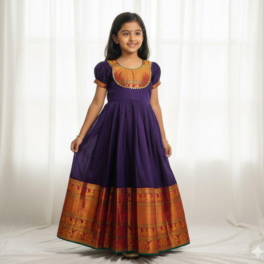Stylish Long Gown for Girls – Western & Ethnic Party Wear Dress for Weddings and Celebrations