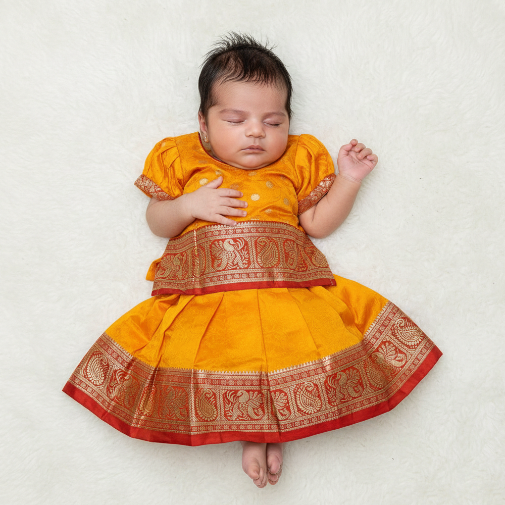 Parkar Polka Festive Outfit – Celebration Wear