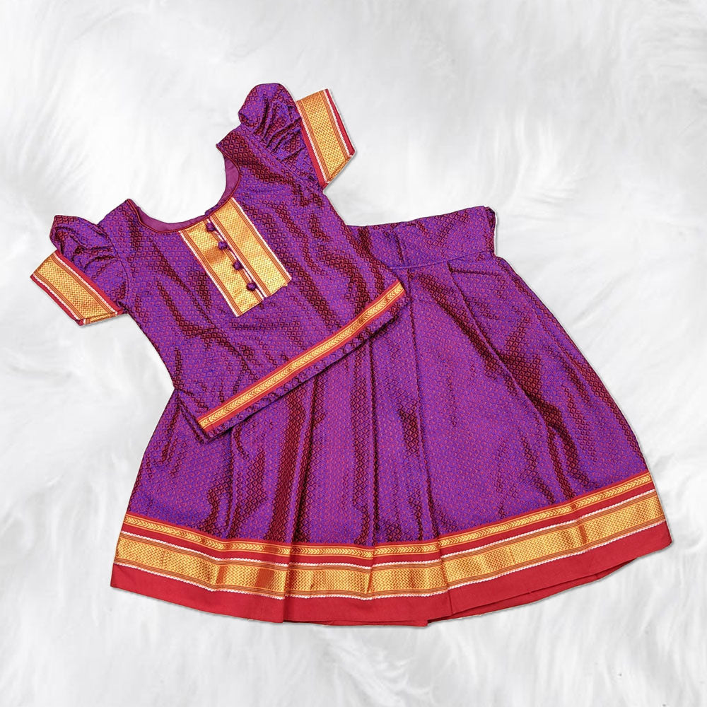 Traditional Maharashtrian Khan Parkar Polka for Newborns