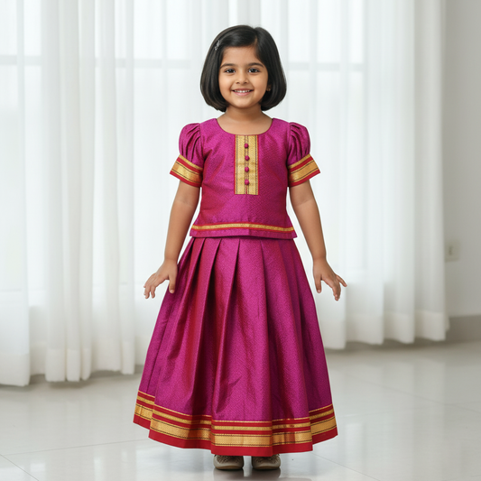 Khan Parkar Polka - Festive Wear for Baby Girls