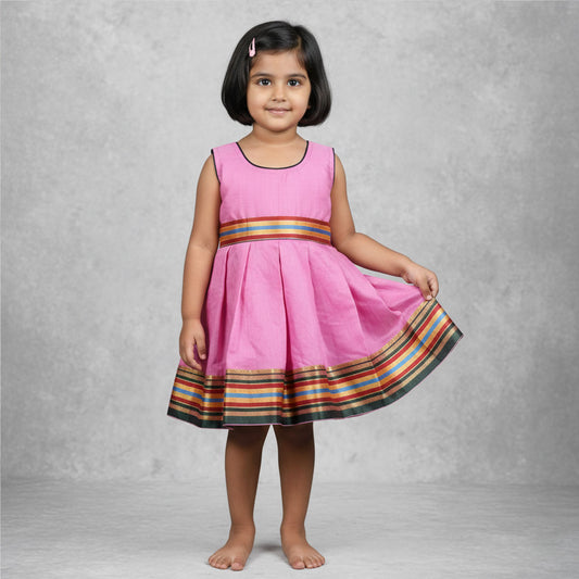 Designer Traditional Frock Design for Baby Girl