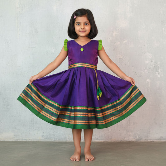 Beautiful Traditional Frocks – Indian Culture for Kids