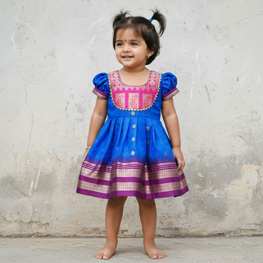 Saree Dress for Girls – Festive & Wedding Special Outfit